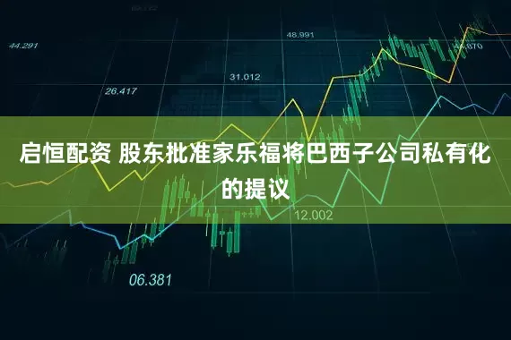 启恒配资 股东批准家乐福将巴西子公司私有化的提议